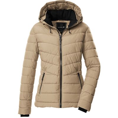 Gewatteerd damesjack met capuchon Killtec GW 32 Beige 36 Gewatteerd damesjack met capuchon Killtec GW 32 Beige 36