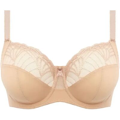 Damesbeugelbeha met versteviging aan de zijkant Fantasie Adelle Beige 80G Damesbeugelbeha met versteviging aan de zijkant Fantasie Adelle Beige 80G