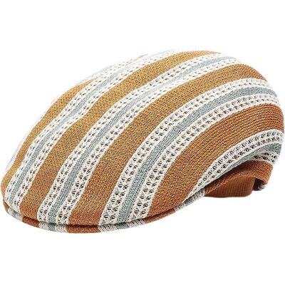 Baret Kangol Resort Stripe 504 Marron L Baret Kangol Resort Stripe 504 Marron L