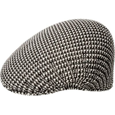 Geruit gebreid baret Kangol 504 Noir M Geruit gebreid baret Kangol 504 Noir M