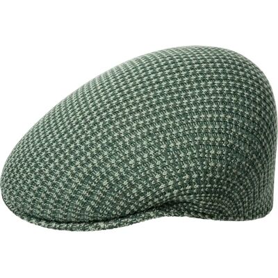 Geruit gebreid baret Kangol 504 Vert M Geruit gebreid baret Kangol 504 Vert M