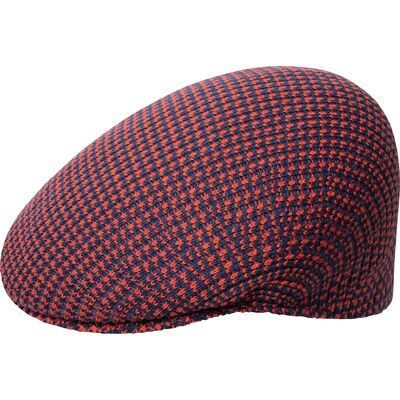 Geruit gebreid baret Kangol 504 Bleu S Geruit gebreid baret Kangol 504 Bleu S