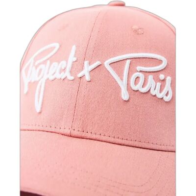 Verstelbare baseballpet met handtekening borduursel Project X Paris Rose TU Verstelbare baseballpet met handtekening borduursel Project X Paris Rose TU