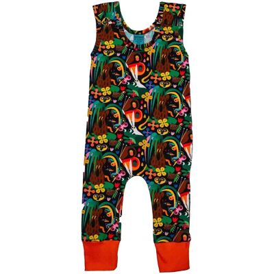 Baby overalls Raspberry Republic Multicolore 40/43 Baby overalls Raspberry Republic Multicolore 40/43