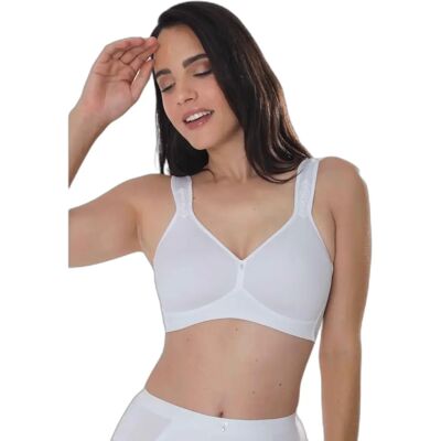 Borduurbeha vrouw Sassa Beautiful Blanc 90E Borduurbeha vrouw Sassa Beautiful Blanc 90E