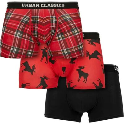 Boksers Urban Classics (x3) Rouge S Boksers Urban Classics (x3) Rouge S