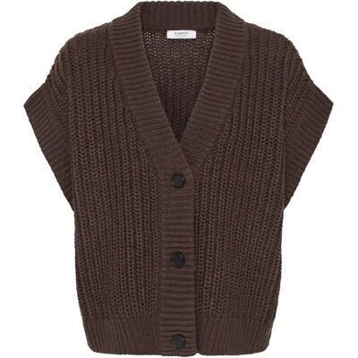 Mouwloos damesjack b.young BYOtinka Marron XL Mouwloos damesjack b.young BYOtinka Marron XL