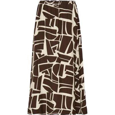 Vrouwenrok b.young BYIkaia Marron 34 Vrouwenrok b.young BYIkaia Marron 34