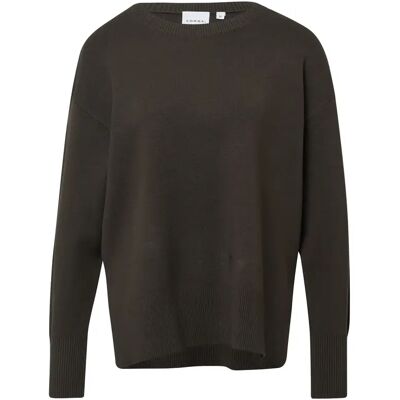 Pull Passepoil Decoratief Dames COMMA Marron 48 Pull Passepoil Decoratief Dames COMMA Marron 48