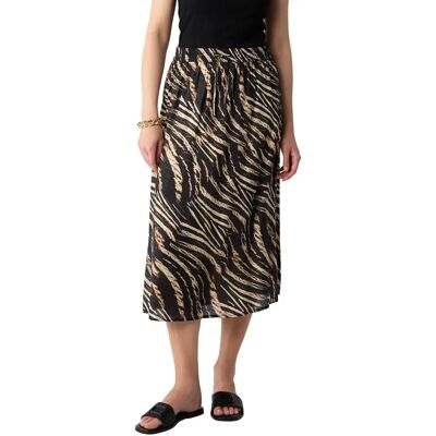 Vrouwenrok COMMA Midi Gris 40 Vrouwenrok COMMA Midi Gris 40