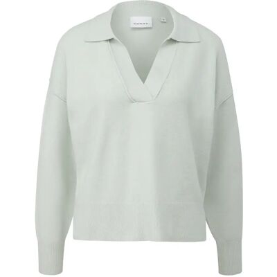 Polo met losse pasvorm voor dames COMMA Vert 34 Polo met losse pasvorm voor dames COMMA Vert 34