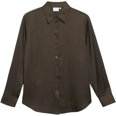 Vrouwenblouse COMMA Marron 34 Vrouwenblouse COMMA Marron 34