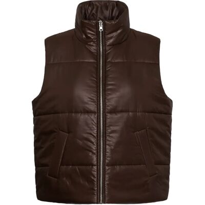 Mouwloos damesjack CULTURE Kiala Marron XL Mouwloos damesjack CULTURE Kiala Marron XL