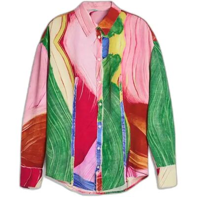 Vrouwenblouse Desigual Tutifrutti Kleurrijk L Vrouwenblouse Desigual Tutifrutti Kleurrijk L