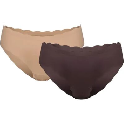 Damesslipjes Esotiq Peony (x2) Marron M Damesslipjes Esotiq Peony (x2) Marron M