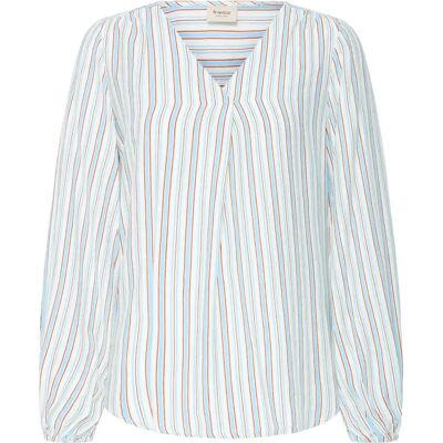Vrouwenblouse fransa Ariana 4 Marron S Vrouwenblouse fransa Ariana 4 Marron S