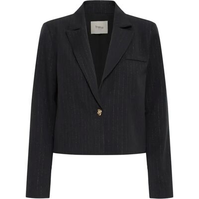 Korte blazer voor dames fransa Spin Bla 1 Noir 34 Korte blazer voor dames fransa Spin Bla 1 Noir 34