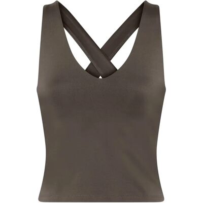 Vrouwen kruisband bh Girlfriend Collective Float Zoe Marron 6XL Vrouwen kruisband bh Girlfriend Collective Float Zoe Marron 6XL
