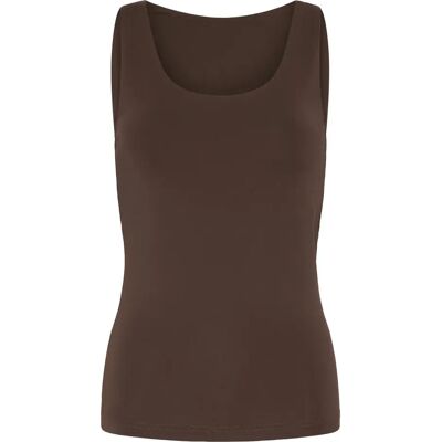 Damestanktop Ichi IAGRO Marron S Damestanktop Ichi IAGRO Marron S