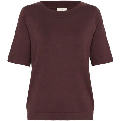 Vrouwentrui KAFFE Lizza Solid Marron S Vrouwentrui KAFFE Lizza Solid Marron S