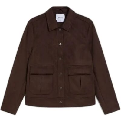 Damesjas Moodo Z-KU-5104 Marron XL Damesjas Moodo Z-KU-5104 Marron XL