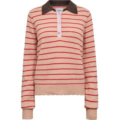 Vrouwentrui Nümph Nulucinda Stripe Marron L Vrouwentrui Nümph Nulucinda Stripe Marron L