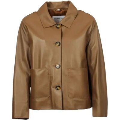 Damesjas Oakwood Houston Marron L Damesjas Oakwood Houston Marron L