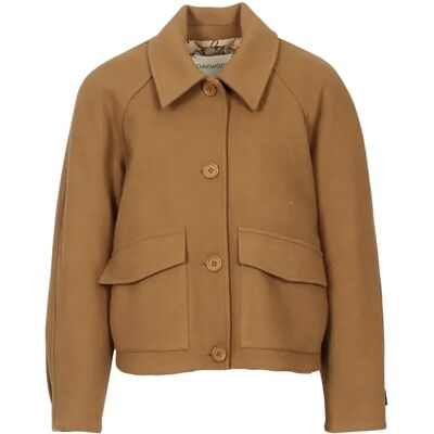 Damesjas Oakwood Lauren Marron XL Damesjas Oakwood Lauren Marron XL