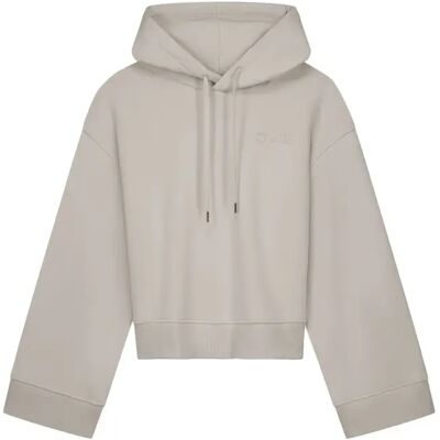 Hoodie Olaf Hussein Rétro Appliqué Gris M Hoodie Olaf Hussein Rétro Appliqué Gris M