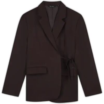 Aangesloten Blazer Met Knoopdetail Olaf Hussein Marron S Aangesloten Blazer Met Knoopdetail Olaf Hussein Marron S