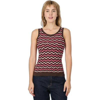 Damestanktop Ragwear Meela Marron XL Damestanktop Ragwear Meela Marron XL