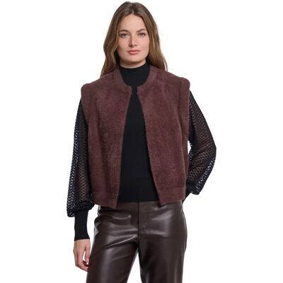 Damesgilet Rino & Pelle Elona Marron XL Damesgilet Rino & Pelle Elona Marron XL