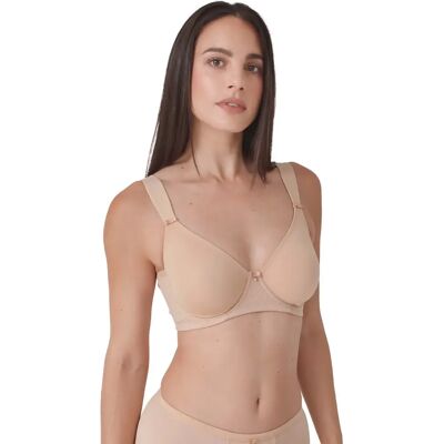 Vrouwenbeha Sassa Stripe Jacquard Beige 90C Vrouwenbeha Sassa Stripe Jacquard Beige 90C