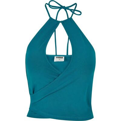 Tanktop court wraparound vrouw Urban Classics Groen 5XL Tanktop court wraparound vrouw Urban Classics Groen 5XL