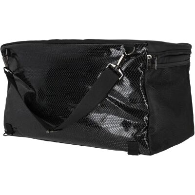 Crocodilmotief opbergdoos QHP Noir TU Crocodilmotief opbergdoos QHP Noir TU