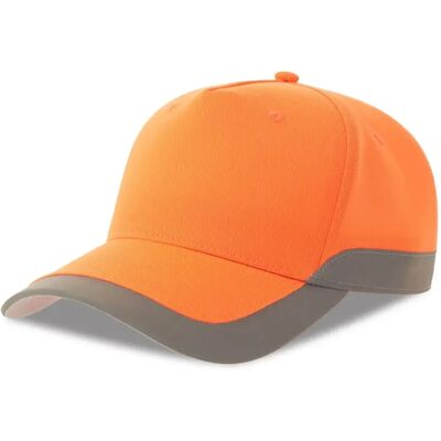 5-panel pet Atlantis Headwear Helpy-S Orange TU 5-panel pet Atlantis Headwear Helpy-S Orange TU
