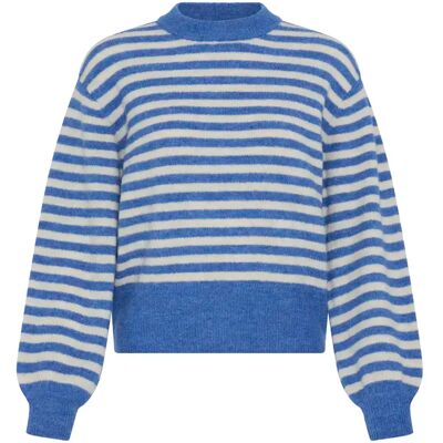 Vrouwentrui b.young BYNimma Jumper Bleu XS Vrouwentrui b.young BYNimma Jumper Bleu XS