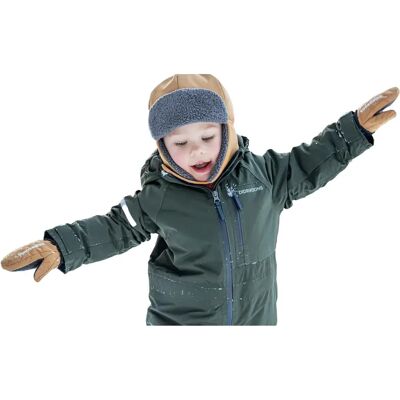 Kindermuts met oren Didriksons Biggles 7 Marron 56 cm Kindermuts met oren Didriksons Biggles 7 Marron 56 cm