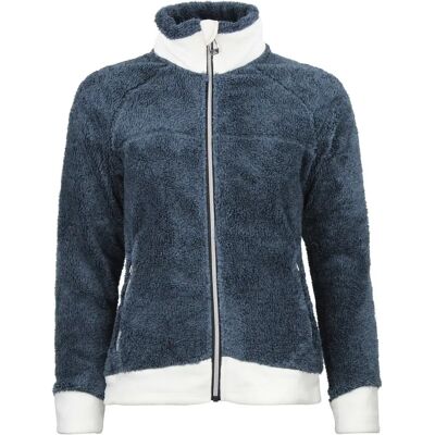 Damesfleece met rits Peak Mountain Coral Sherpa 300G Blauw L Damesfleece met rits Peak Mountain Coral Sherpa 300G Blauw L