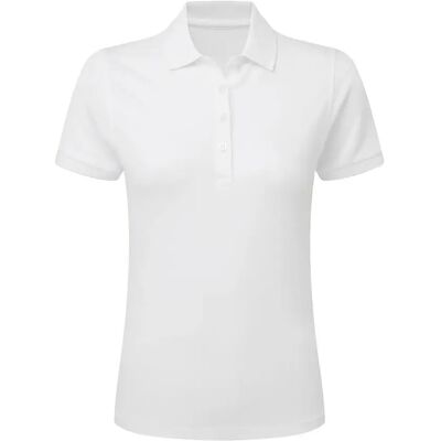 Damespolo SG Originals Stretch Tagless Blanc 2XL Damespolo SG Originals Stretch Tagless Blanc 2XL