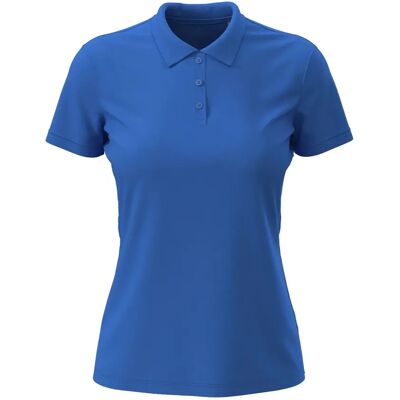 Damespolo Stedman Lux Bleu XS Damespolo Stedman Lux Bleu XS
