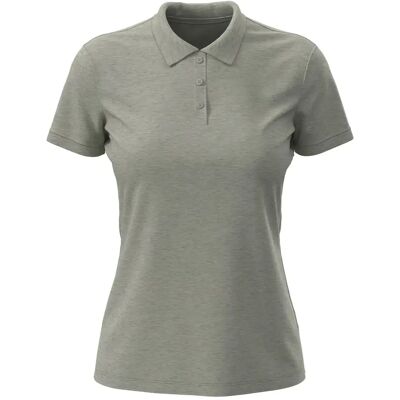Damespolo Stedman Lux Gris XL Damespolo Stedman Lux Gris XL