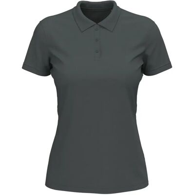 Damespolo Stedman Lux Gris XL Damespolo Stedman Lux Gris XL