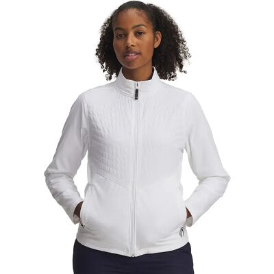 Damesjack met rits Under Armour Drive Pro Blanc XL Damesjack met rits Under Armour Drive Pro Blanc XL