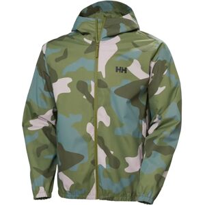 Helly Hansen M Grijs Core Graphic Rain Jacket - Regenjas Helly Hansen M Grijs Core Graphic Rain Jacket - Regenjas