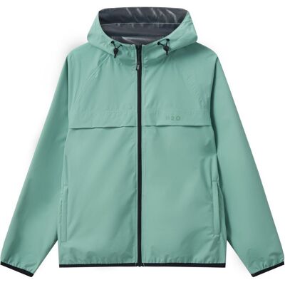 Waterdichte jas H2O Rømø LW Packable Groen S Waterdichte jas H2O Rømø LW Packable Groen S