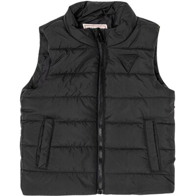 Mouwloos babyvestje Guess Zwart 2 jaar Mouwloos babyvestje Guess Zwart 2 jaar
