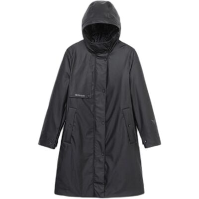 Waterdichte jas met capuchon voor dames Krakatau Mentat Zwart S Waterdichte jas met capuchon voor dames Krakatau Mentat Zwart S