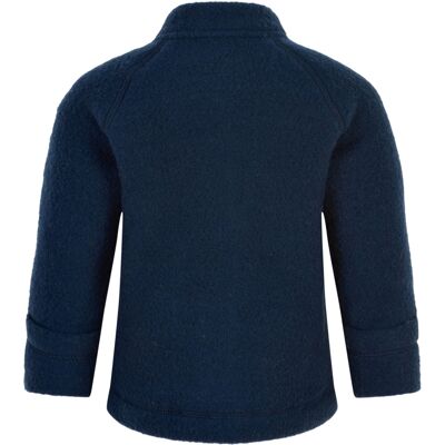 Kinderwollenjas Mikk-Line Blauw 4 jaar Kinderwollenjas Mikk-Line Blauw 4 jaar