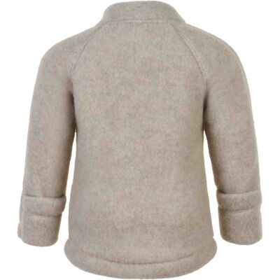 Kinderwollenjas Mikk-Line Beige 8 jaar Kinderwollenjas Mikk-Line Beige 8 jaar
